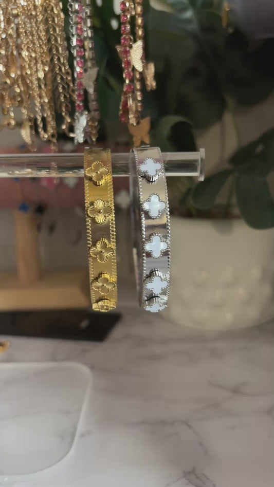 V-C Four Leaf Cuff